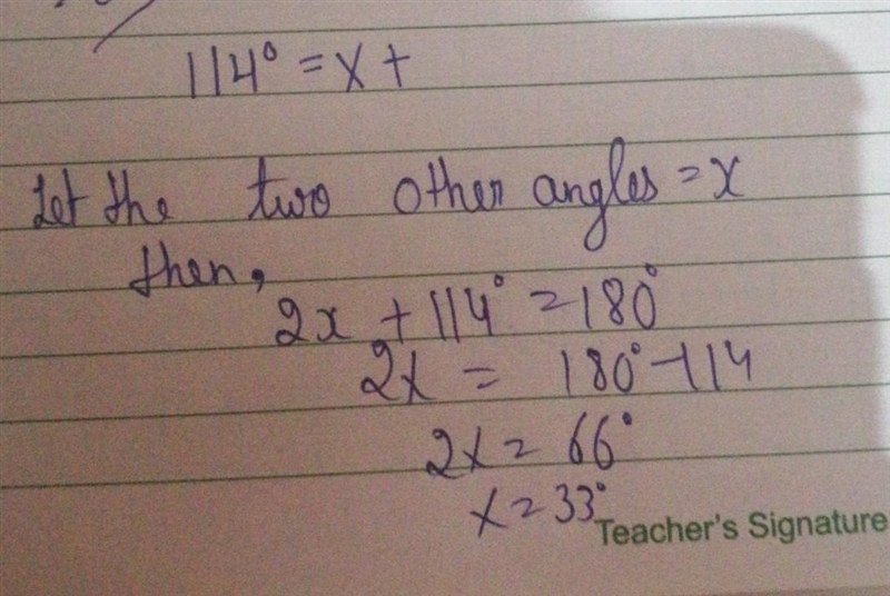 Can someone help me solve this I’m trying to find x on the triangle-example-1