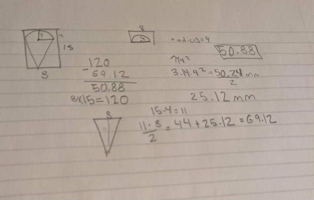 Find the area of the shaded region. Use 3.14 for pi.-example-1