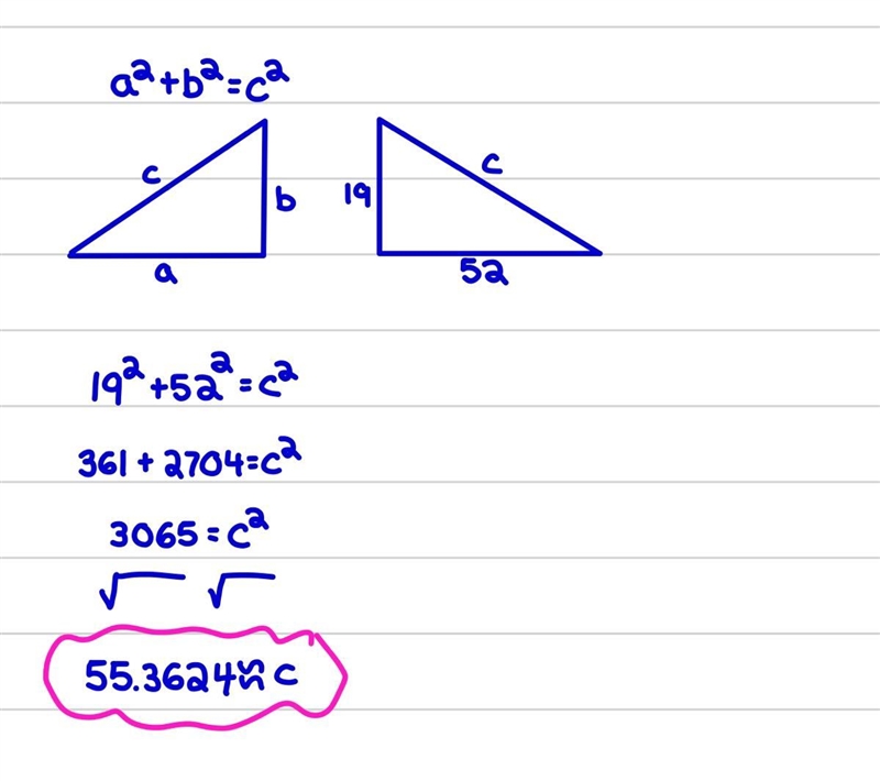 What is the measure of the missing length?-example-1