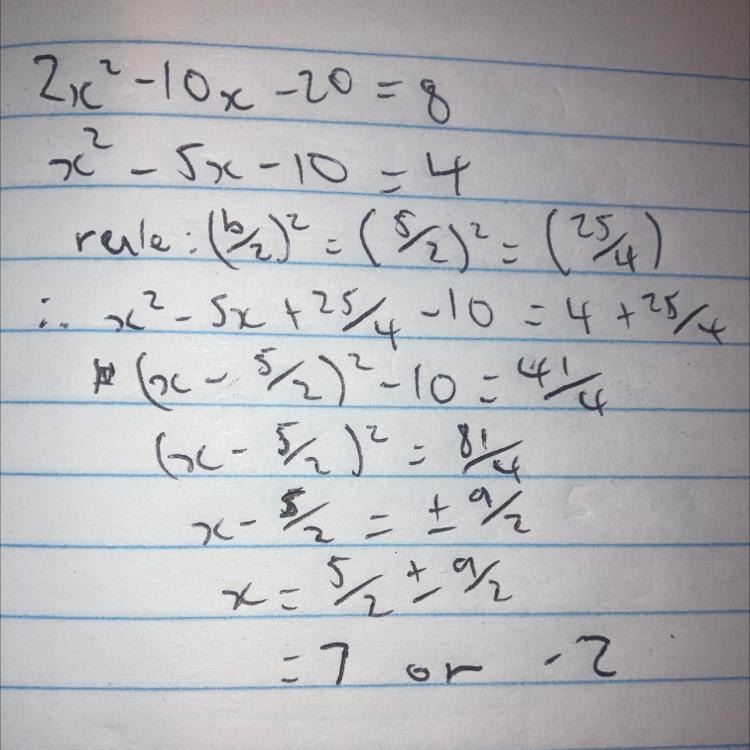 Completing the Square Guided Practice Solve the equation by completing the square-example-1