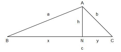 In the right ΔABC, AN is the altitude to the hypotenuse. Find BN, AN, and AC, if AB-example-1