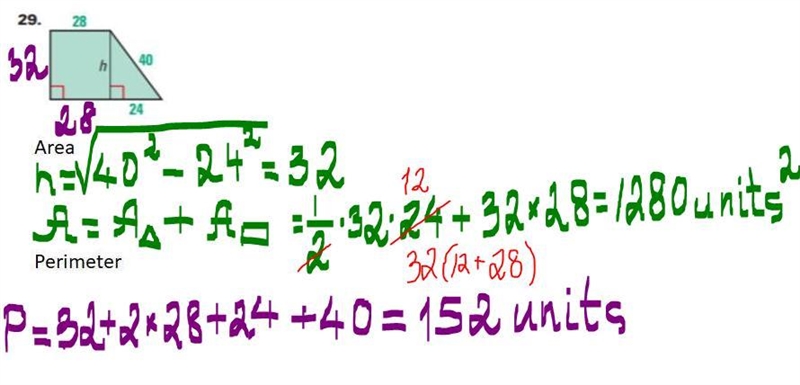 hello there, I need help to find the area and perimeter of the shape. I also need-example-1