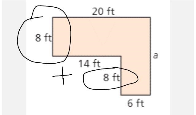 Mrs. Rios put a wallpaper border around the room shown below. She used 70 feet of-example-1