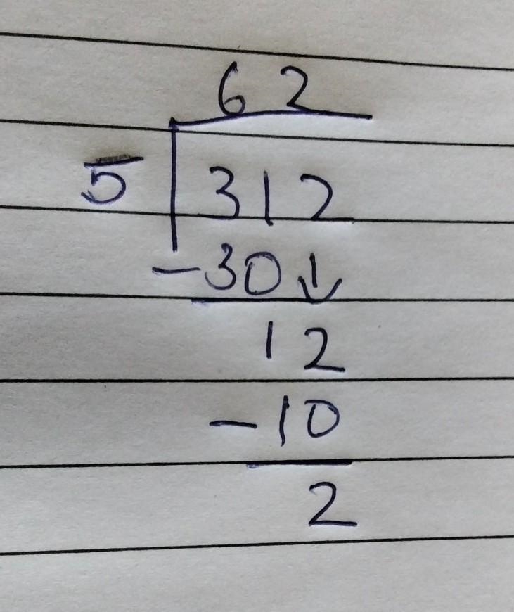 5 divided by 312 show work pls pls pls pls show work and pls pls no decimals-example-1