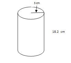 Find the surface area of the cylinder formed by the net. Use 3.14 for π. Round your-example-1