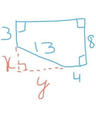 The length is not provided and need to find the shaded area-example-1