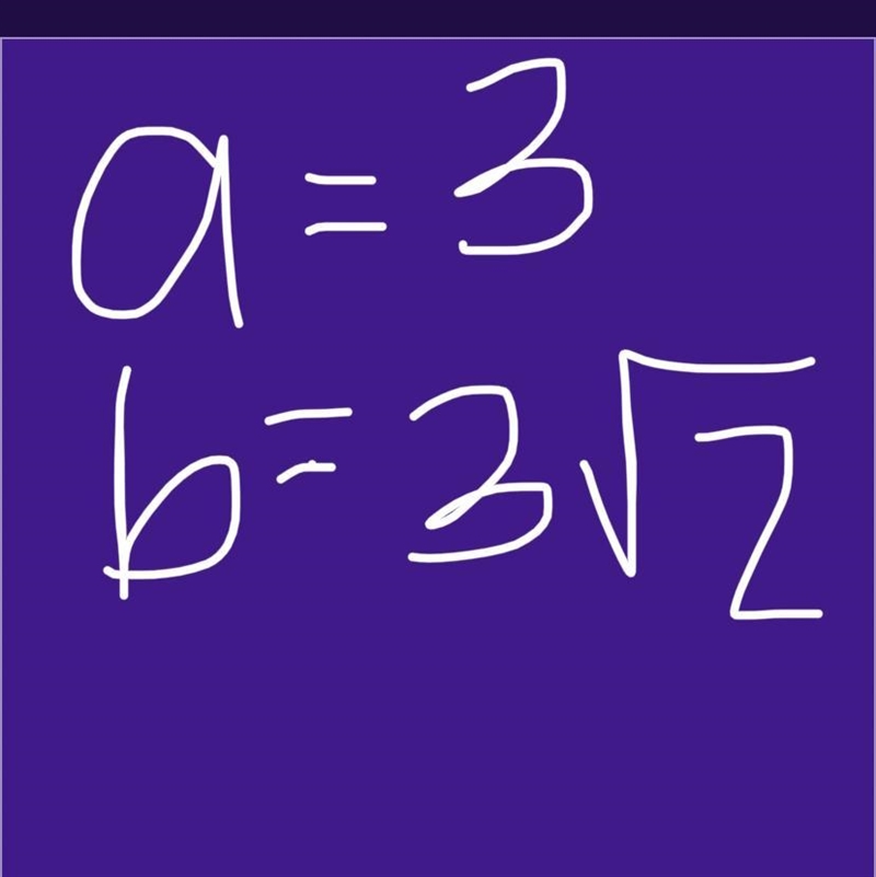 Find the missing lengths. Leave answer in simplest radical form.-example-1