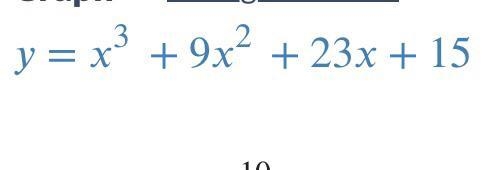 F(x)=x^3+9x^2+23x + 15-example-1