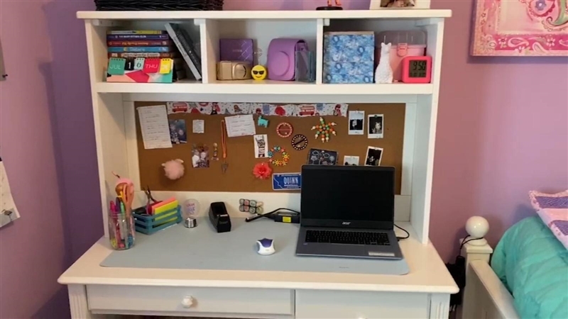 Online learning What should the physical setting look like, would there be a desk-example-1