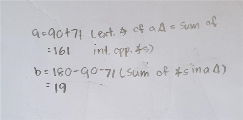 FIND THE VALUE OF A AND B PLEASE AND THANK YOU! ​-example-1