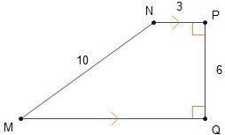 Quadrilateral MNPQ is shown on the grid below. What is the area, in square units, of-example-1