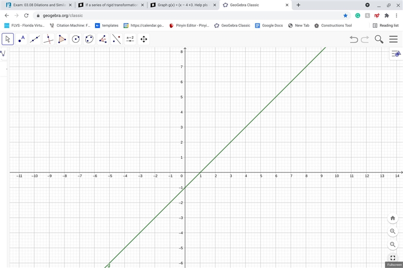 Graph g(x) = (x – 4 +3. Help pls --example-1