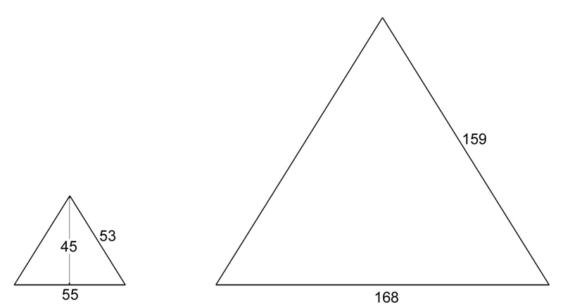 20 POINTS FOR ANY ONE ThAT CAN ANSWER An isosceles triangle has base 56 mm and perpendicular-example-1