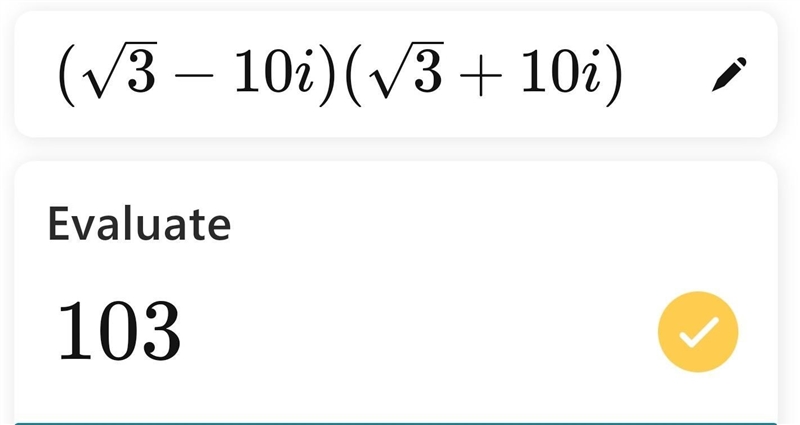 Perform the indicated operations. Write the answer in standard form, a+bi. (√3 - √10i-example-1