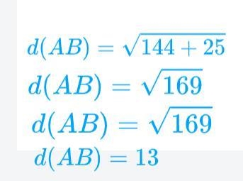 If A=(-1,-3) and B=(11,-8), what is the length of line ab?-example-3