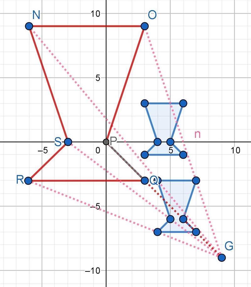 A Sequence of Transformations Example 6: Translate ABCDEF (x, y)=(x+1, y - 6), and-example-1