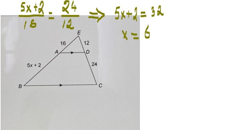 Solve for X enter your answer in the box￼-example-1