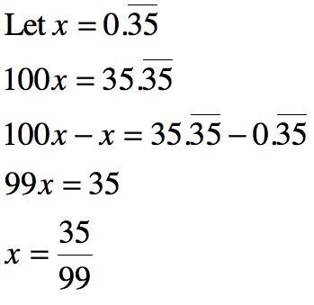 The simplified fractional representation of 0.353535... is ____/_____?-example-1