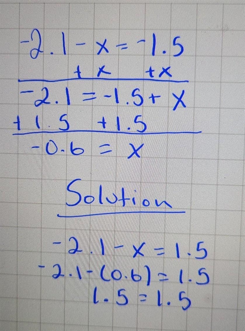 What value will make the equation true? Show your work or explain how you found your-example-1