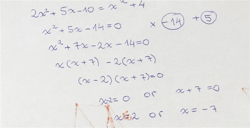 Which of the following are solutions to the quadratic equation? Check all that apply-example-1