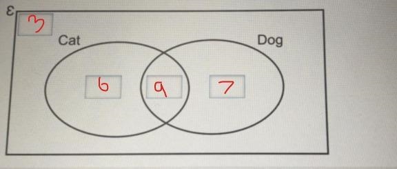 Help urgent In a class of 35 students 15 of them have cats 16 have dogs 3 hangs none-example-1