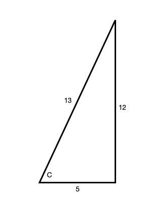 С wall ladder 13 feet 12 feet 90° According to the diagram, a 13-foot ladder leans-example-1