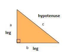 Legs and hypotenuse ​-example-2