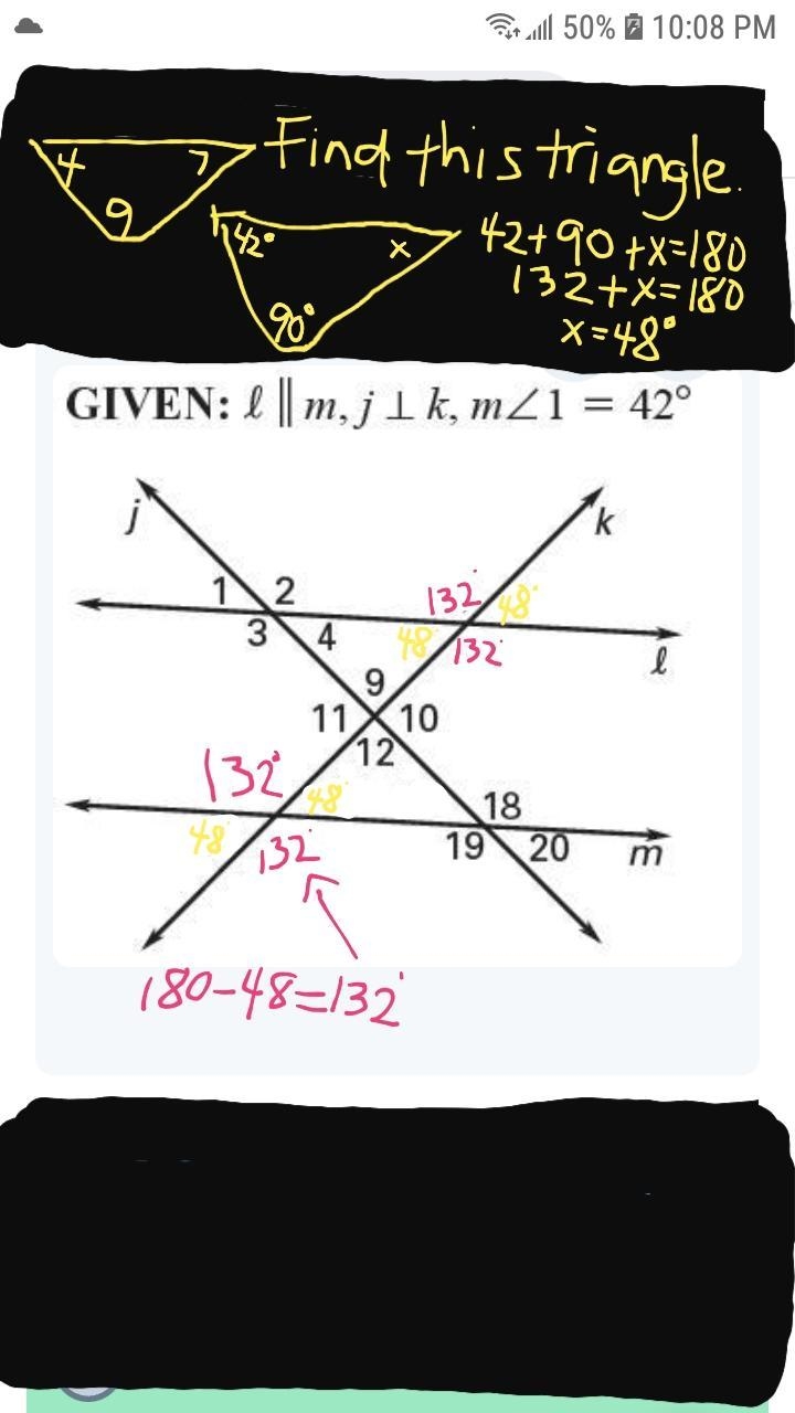 Can anyone help and tell me the measure of all 20 angles? I'm struggling. Some of-example-4