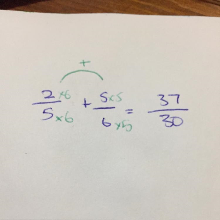 A question about fractions and I need working out its all of part 1-example-1