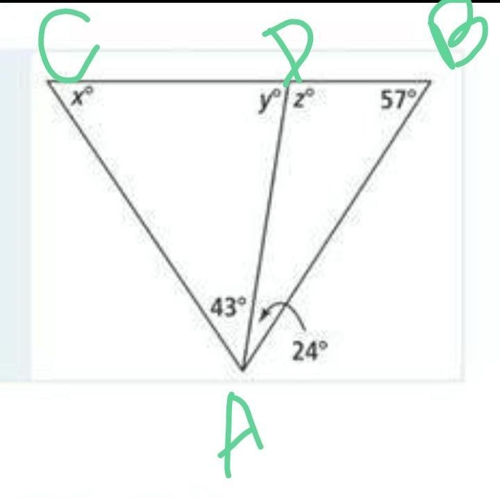 Please solve asap in my math final find the value of x show ur work-example-1