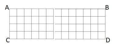 Furaha pushes his rectangle next to Rahma's rectangle to form a new, longer rectangle-example-2