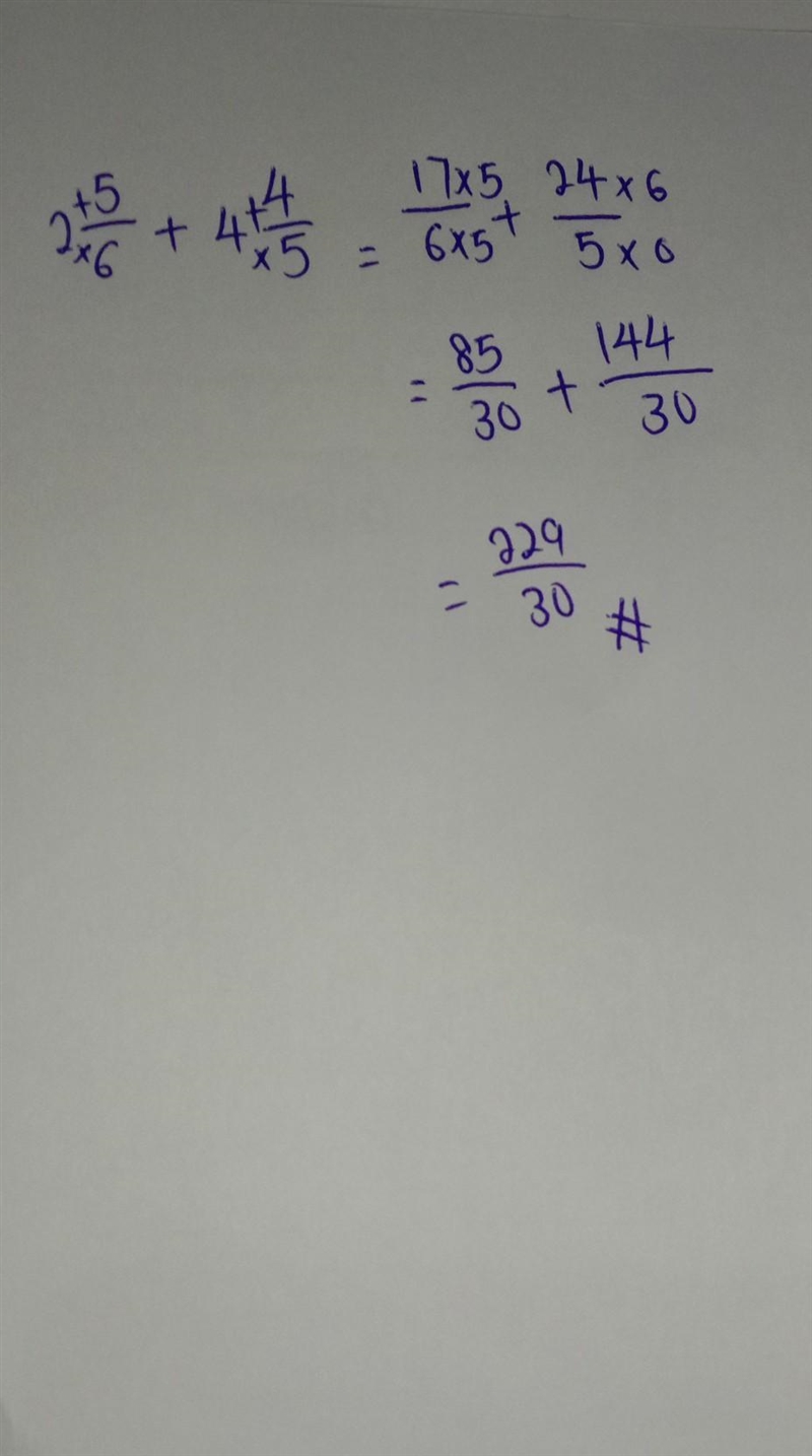 Can some please help me, you have to give the answer as a mixed number and in its-example-1