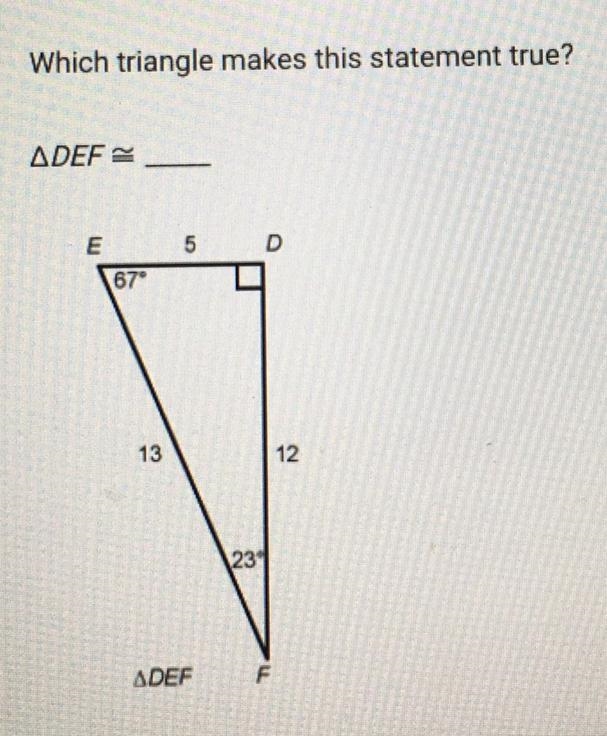 Which triangle makes this statement true?-example-1