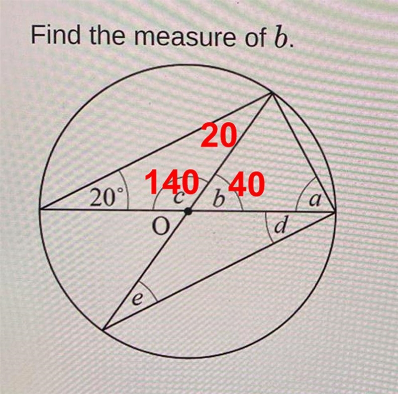 Find the measure of b.-example-1