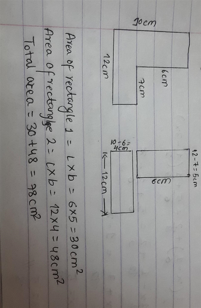 PLEASE HELP! Due in a few hours!! You need to workout the area of the shape :)-example-1