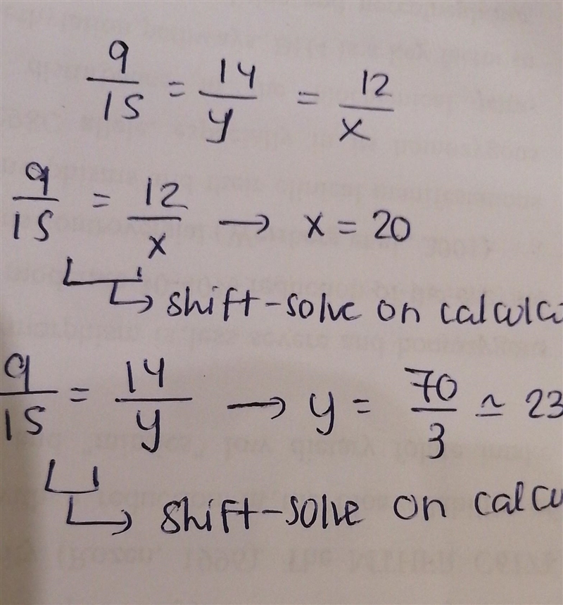 Really confused with this one it is related with similar triangles please help-example-1