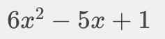 (2x-1)(3x-1) in standard form-example-1