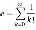 Series representation of e ​-example-1