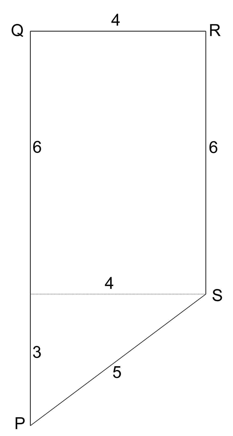 A trapezium named pqrs with right angles at q&r. PQ equals to 9 cm, PR equals-example-1