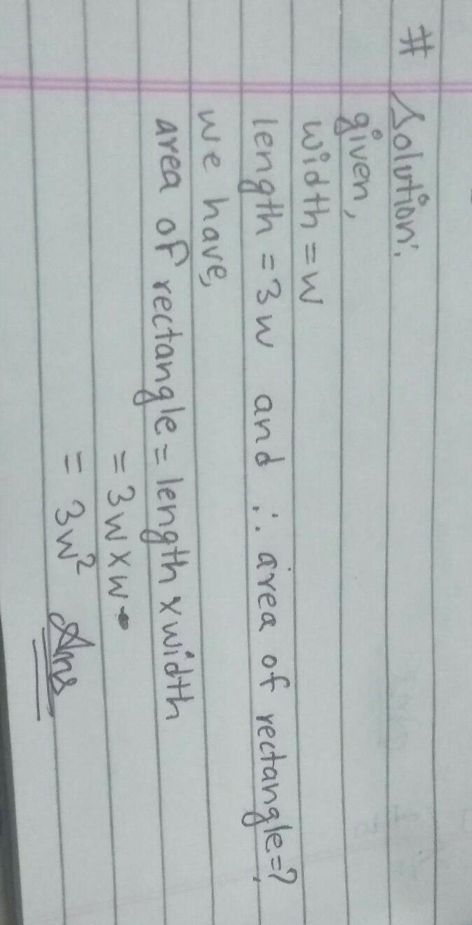 A rectangle has a length that is three more than twice it’s width. Which equation-example-1