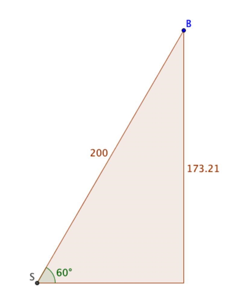 Need help with this trigonometry word problem A balloon is connected to a meteorological-example-1