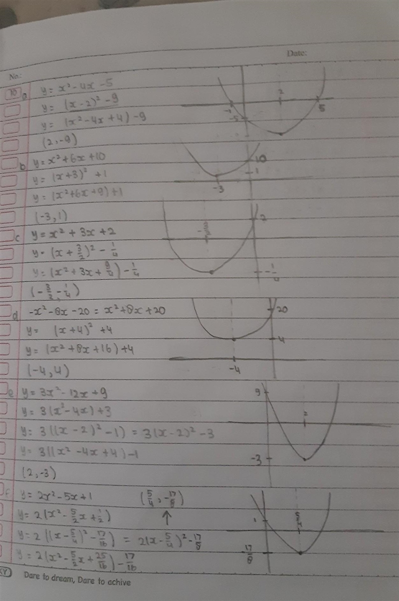 Write the equation of the parabola in vertex form.-example-1