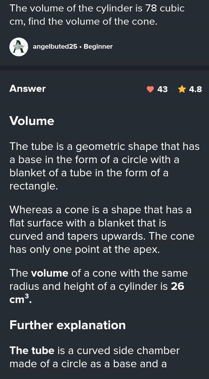 A cylinder has a height of 1.2 cm and the following base. 5 mm What is the volume-example-2