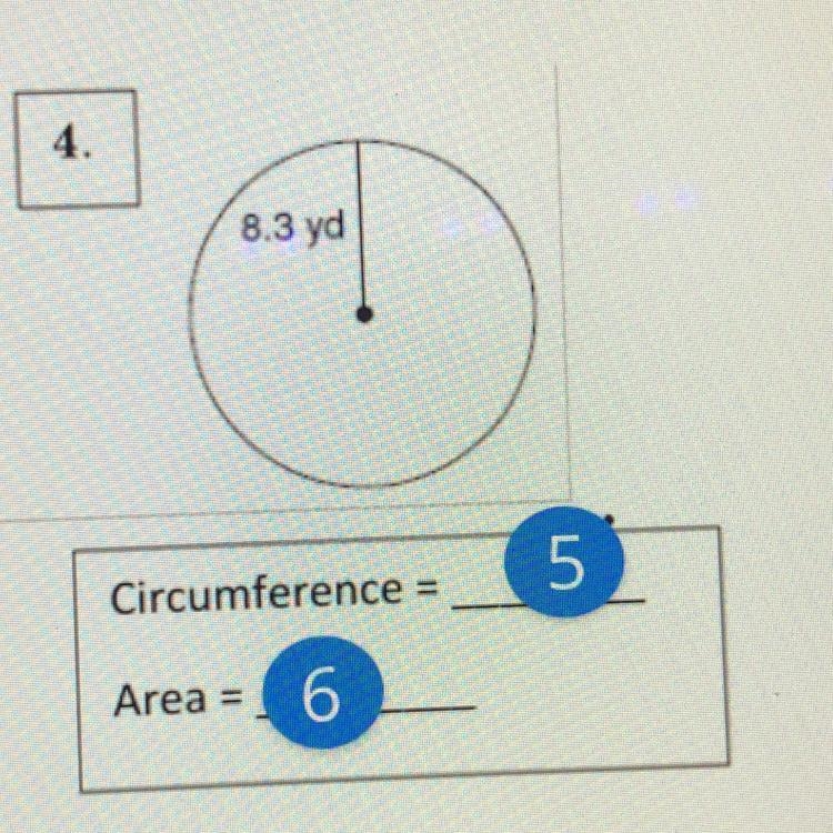 What is the circumference area?-example-1