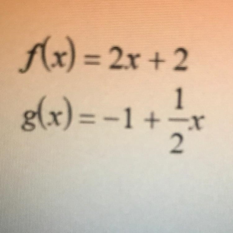 Determine if they are inverses or not-example-1