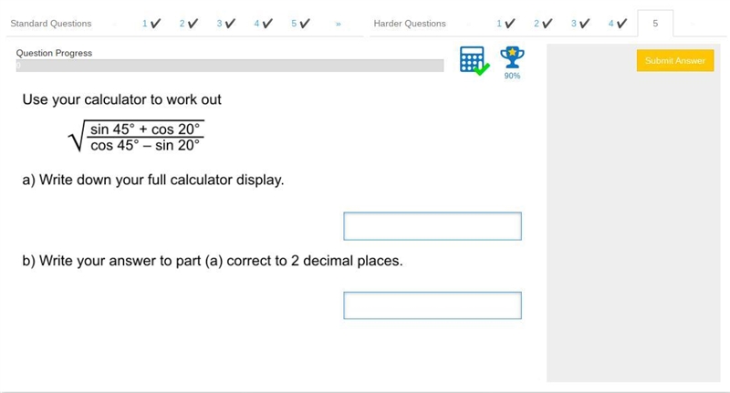 Use your calculator to work out this equation I can't because my calculator doesn-example-1