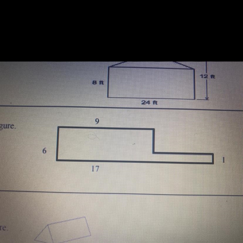 Find the area of this figure￼￼ Please explain!!-example-1