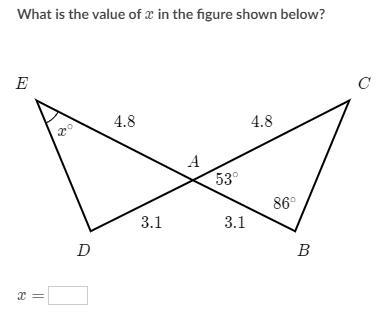 Find the value for X below stop putting fake answers im reporting them all lol-example-1