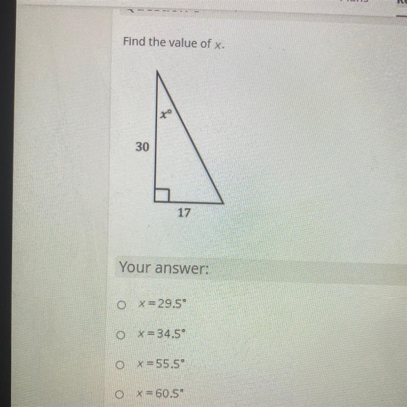 Find the value of x.-example-1