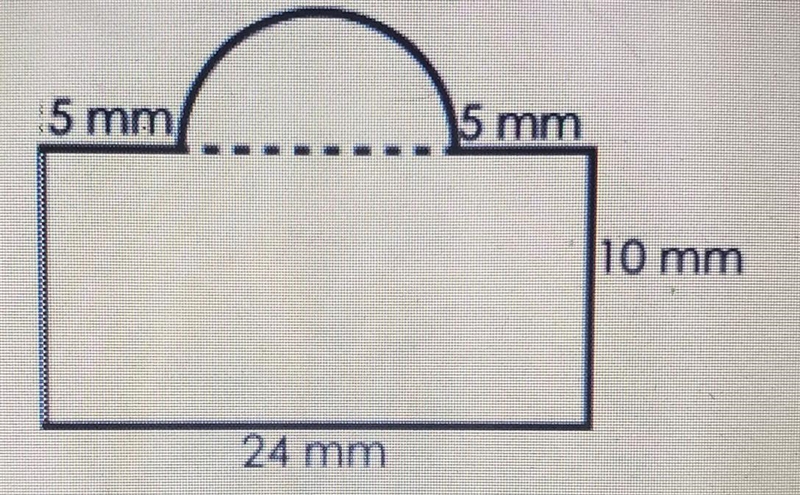 #4 Find the area of the figure below​-example-1